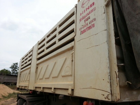 รถฮีโน่ 10 ล้อดั้ม 380 แรงม้า ปี 55  ( ขายแม่ลูก )  ( รถวิ่ง 9x,xxx กม. )  สนใจติดต่อ 081 - 6079515