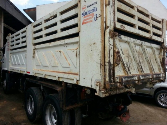 รถฮีโน่ 10 ล้อดั้ม 380 แรงม้า ปี 55  ( ขายแม่ลูก )  ( รถวิ่ง 9x,xxx กม. )  สนใจติดต่อ 081 - 6079515