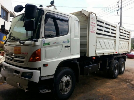 รถฮีโน่ 10 ล้อดั้ม 380 แรงม้า ปี 55  ( ขายแม่ลูก )  ( รถวิ่ง 9x,xxx กม. )  สนใจติดต่อ 081 - 6079515