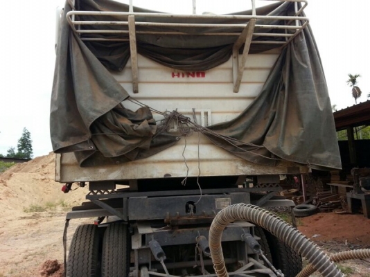 รถฮีโน่ 10 ล้อดั้ม 380 แรงม้า ปี 55  ( ขายแม่ลูก )  ( รถวิ่ง 9x,xxx กม. )  สนใจติดต่อ 081 - 6079515