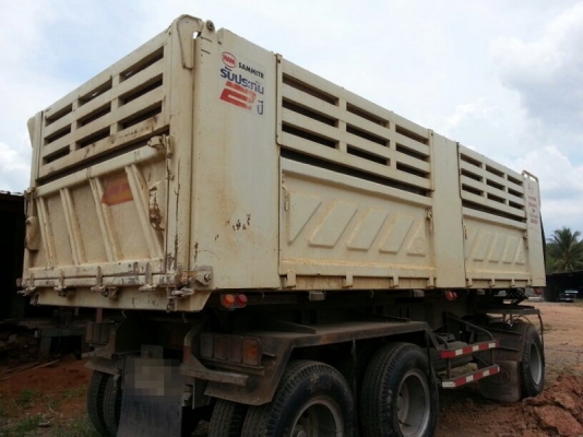 รถฮีโน่ 10 ล้อดั้ม 380 แรงม้า ปี 55  ( ขายแม่ลูก )  ( รถวิ่ง 9x,xxx กม. )  สนใจติดต่อ 081 - 6079515