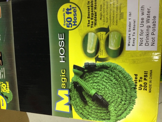 สายฉีดน้ำแบบ ยืดหดได้ ความยาวของสาย 15เมตร 50ฟุต