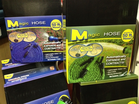 สายฉีดน้ำแบบ ยืดหดได้ ความยาวของสาย 15เมตร 50ฟุต