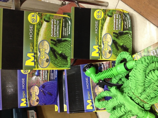 สายฉีดน้ำแบบ ยืดหดได้ ความยาวของสาย 15เมตร 50ฟุต