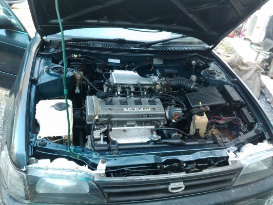 โตโยต้ารุ่นสามห่วงปี95 คันนี้รถสวยทรงดีน่าใช้เกียร์ออโต้ ขายตามสภาพ รถจอดนานเครื่องติดขี่ได้ปกติเครื่องดีมากๆ แต่ระบบไฟฟ้าเช่นกระจกไฟฟ้าแอร์ไม่ทำงาน ระบบเกียร์มีปัญหา ขอขายตามสภาพราคา39000บาท 0857335697