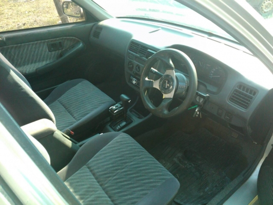 ฮอนด้าซิตี้ท้ายซีปี2001เกียร์ออโต้กระจกไฟฟ้าติดแก๊สหัวฉีดประหยัดมากๆล้อแมกรถสวยบางๆทั้งคันสอาดมากขี่นิ่ม ช่วงล่างเยี่ยมไม่ต้องซ่อมพร้อมใช้ จัดไฟแนนได้แสนห้า ขายสด 100000บาท 0857335697 เอ็ม