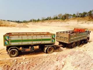 Hino FM3M เครื่องเดิม เกียร์เดิม แก๊ส 6 ถัง ดั้มแม่ลูก