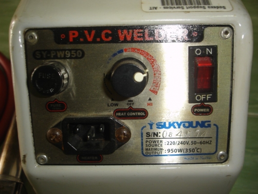ขายเครื่องเชื่อมพีวีซี (PVC) รุ่น SY-PW950
