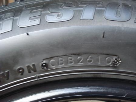 ขายยาง 195-65-15  ฺBRIDGSTONT 1ชุดสภาพดี