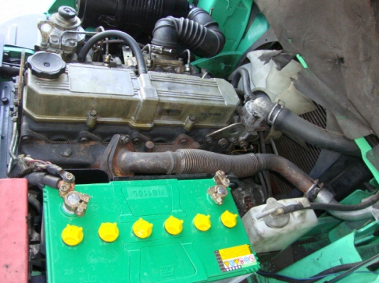 +++ ขายรถโฟล์คลิฟท์ MITSUBISHI  FD25 (รุ่นใหม่ล่าสุด) เครื่องยนต์ดีเซล  เกียร์ออโ่ตเมติค  เสาสูง  4  เมตร  งา 1,070  มม.  ยางลม  *** สภาพดี  พร้อมใช้งาน  รายละเอียดโทร. คุยได้ครับ 081-659-7598 ***