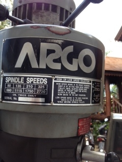 เครื่องกัด มิลลิ่ง Milling ARGO 5H