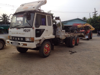 ขายรถบรรทุกสิบล้อเทเลอร์ Mitsubishi MA เครื่องเดิม 6D15 195 แรง 6 เกียร์เดิม ทะเบียนพร้อม