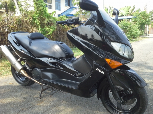 YAMAHA TMAX500cc.เครื่องแรงขี่ง่ายสภาพตามรูปราคามิตรภาพ