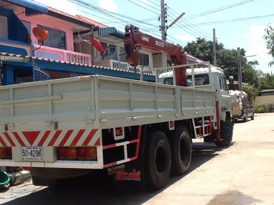 ขายรถบรรทุก10ล้อติดเครน5ตันยูนิก4ปอก3ชัก ขายรถบรรทุก10ล้อติดเครน5ตันยูนิก4ปอก3ชัก