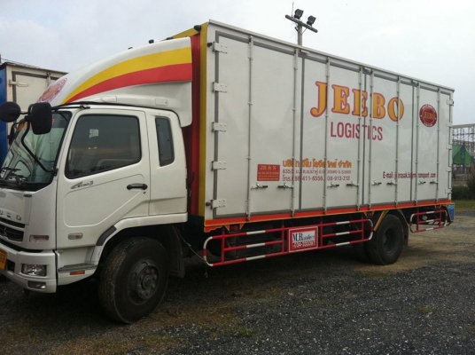 MITSUBISHI FUSO 6 ล้อตู้บรรทุก 10 บาน