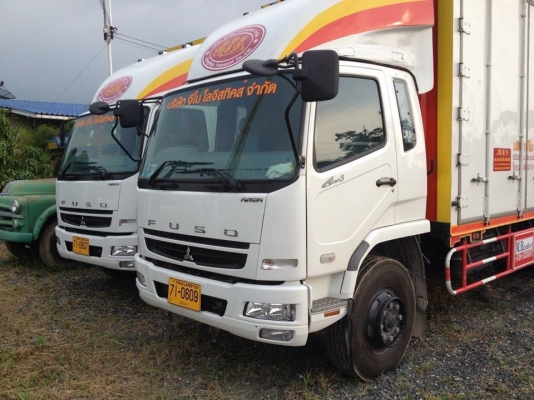 MITSUBISHI FUSO 6 ล้อตู้บรรทุก 10 บาน