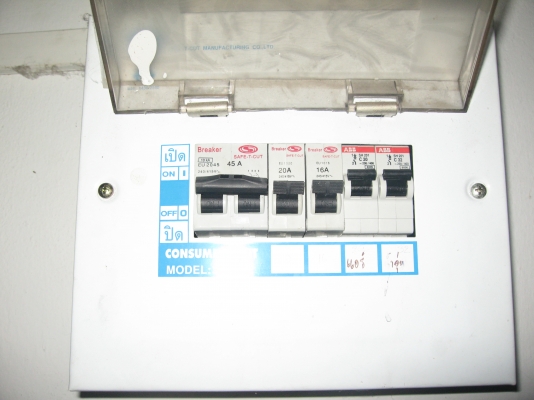 ขายตู้โหลด  เซฟ-ที-คัท   5ช่อง   สภาพใหม่