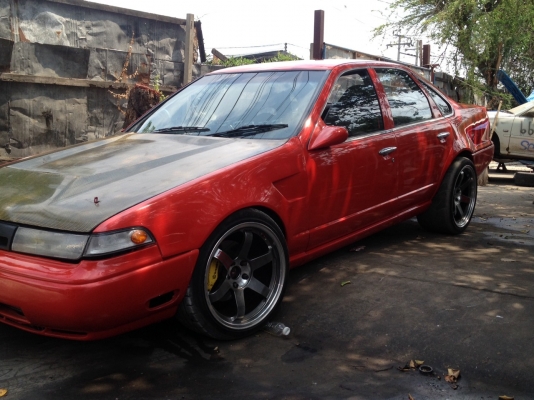 ขายด่วน Cefiro แรงๆ  เครื่อง 1J โบ เกียร์ AT ช่วงล่าง SKYLINE  กล่อง F con เงิน จูนโดย ช่าง ยา