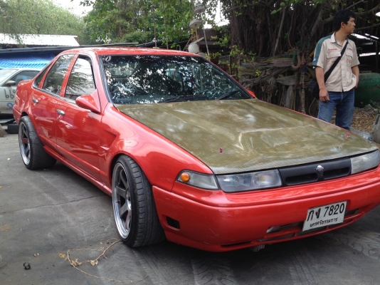 ขายด่วน Cefiro แรงๆ  เครื่อง 1J โบ เกียร์ AT ช่วงล่าง SKYLINE  กล่อง F con เงิน จูนโดย ช่าง ยา