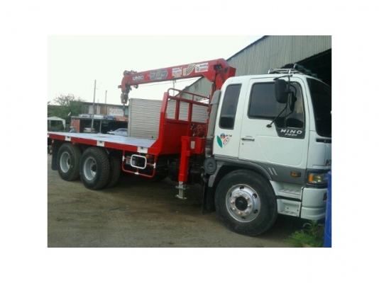 ขาย3H 10ล้อ2เพลา ติดเครน3.6ตัน เครื่องดี แชสซีสวย เอกสารพร้อมโอน