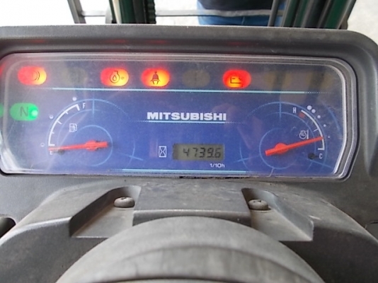 ถูกมาก ! Mitsubishi Forklift 1.5 ตัน KFG15T ตันติดแก๊สแล้ว พร้อมใช้งานครับ