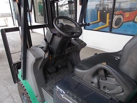ถูกมาก ! Mitsubishi Forklift 1.5 ตัน KFG15T ตันติดแก๊สแล้ว พร้อมใช้งานครับ