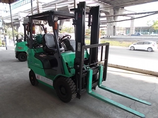 ถูกมาก ! Mitsubishi Forklift 1.5 ตัน KFG15T ตันติดแก๊สแล้ว พร้อมใช้งานครับ