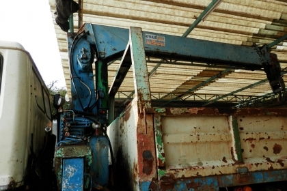 6ล้ช่วงยาว7เมตรติดเครนทานาโด4.5ตันHINOเตรื่องHO7C เพาวเวอร์ ทิฟฟี่