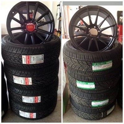 เเม็กใหม่ขอบ20 6รู139 พร้อมยาง 265/50/20