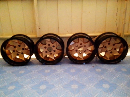 ลดเหลือ 5,500 บาท แม็ก  JRD JAPAN แท้  ออฟลึกๆ โหดๆ 6 รู ขอบ 15 ''