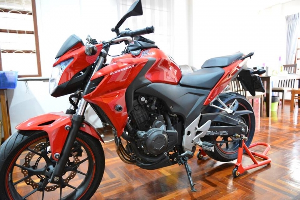 ขาย CB 500 F ปี 13 รถวิ่ง 3 พันกว่าโล รถ 10 เดือน