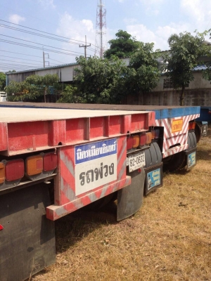 ขายเหมาหางพื้นเรียบพนัส 3เพลา