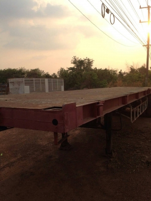 ขายเหมาหางพื้นเรียบพนัส 3เพลา