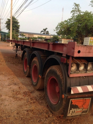 ขายเหมาหางพื้นเรียบพนัส 3เพลา