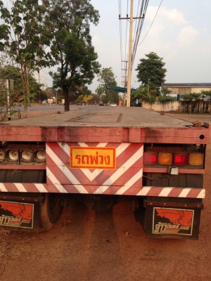 ขายเหมาหางพื้นเรียบพนัส 3เพลา