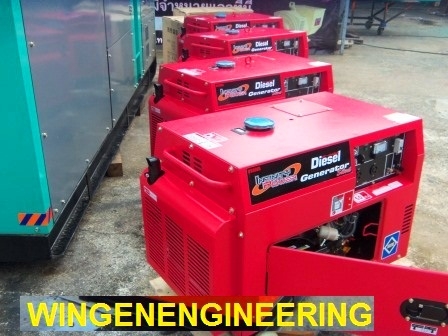 เครื่องปั่นไฟดีเซล 6.2 KVA.(สินค้าใหม่รับประกัน 6 เดือน)