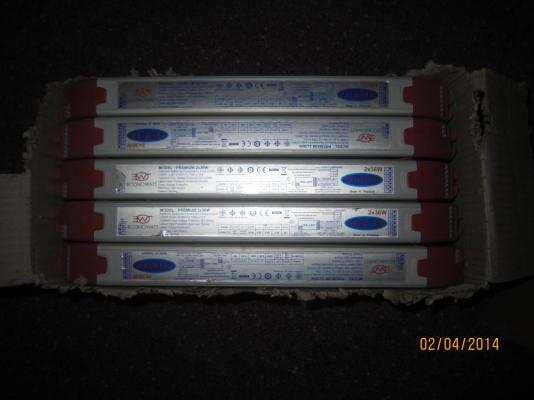 ขาย บัลลาสต์อิเล็กทรอนิกส์ ขนาด 2x 36W่รังสิต 0891709610