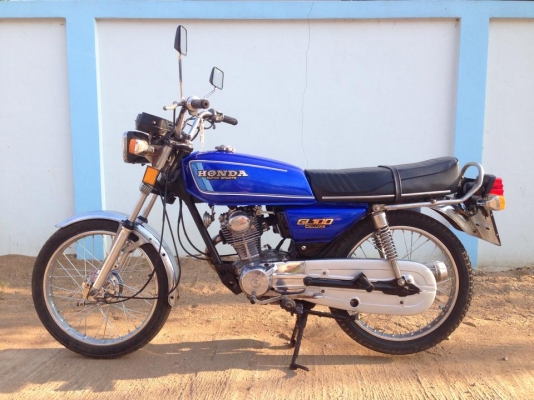 ขายรถ Honda GL 100D  มีทะเบียนเอกสารชุดโอนครบ มีคลิปเครื่องยนต์