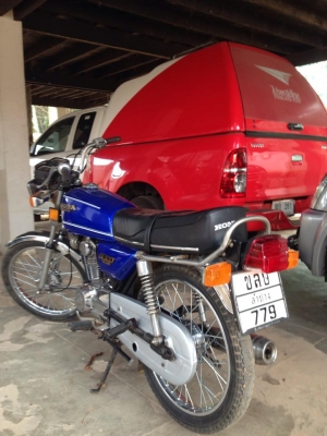 ขายรถ Honda GL 100D  มีทะเบียนเอกสารชุดโอนครบ มีคลิปเครื่องยนต์