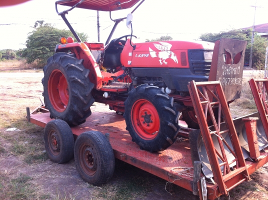 ขายด่วน รถไถคูโบต้า L4508(4WD) 45แรง พร้อมใช้