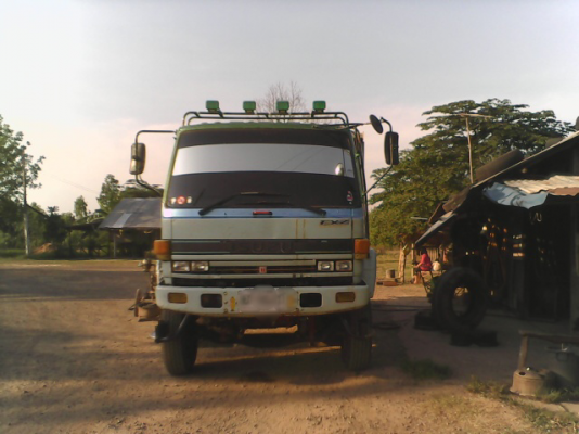 ขายรถบรรทุกสิบล้อดัมพ์ Isuzu 210 FXZ เครื่องเดิม เกียร์ฟูลเลอร์ ดัมพ์สามมิตร ปี 34 แอร์พร้อม