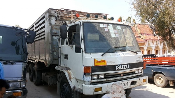 ***ขายแล้วครับขอบคุณ Truck2hand ขาย10ล้อ2เพลาเครื่องใหญ่+ช่วงล่างใหญ่ ISUZU ROCKY คัสซี35 แบบรุ่นFVZ12MY 175 ปี36 วางเครื่อง 6he1 turbointer 240hp(ลงเล่ม) เครื่องแน่นดี แรง ช่วงล่างใหญ่ 2เพลา240 คัสซีดีเดิม ไม่ปะไม่ดาม สโลว เบรคทริฟฟี่ พ.พาวเวอร์ กระบะดั้