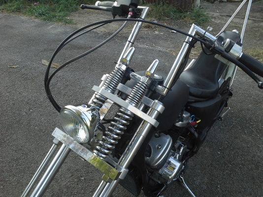 Honda Steed400cc.หน้าแต่งสปิงเกอร์ ยางหลังขอบขาว คาร์บูเดี่ยวยุ่นแท้