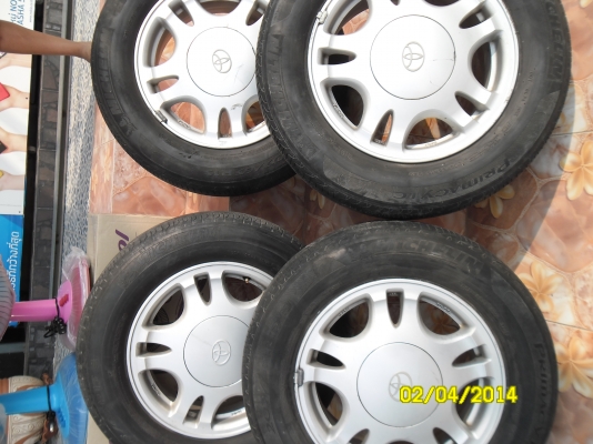 แม็ก+ยาง ขอบ15MICHERIN 205-65-15ปี09 ราคาเบาๆ แม็ก+ยาง ขอบ15MICHERIN 205-65-15ปี09 ราคาเบาๆ