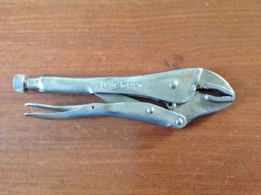 ขายคีมล็อค P&C Vintage Vise Grip #1292-R ความยาว 9" ตี 3 แถว ขายคีมล็อค P&C Vintage Vise Grip #1292-R ความยาว 9" ตี 3 แถว