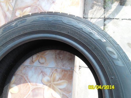 ขายยางขอบ16 ดันล็อปsport ขาย4590