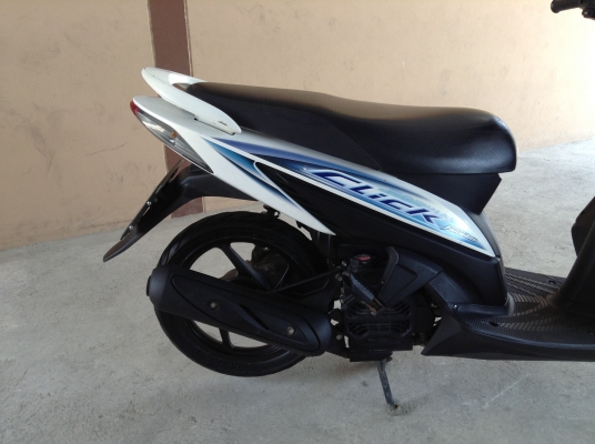 ขาย!!! ฮอนด้าคลิ๊ก รุ่นท็อปล้อแม็ก ปี50 รถเครื่องดีคับ ทะเบียนครบ ภาษีไม่หมด