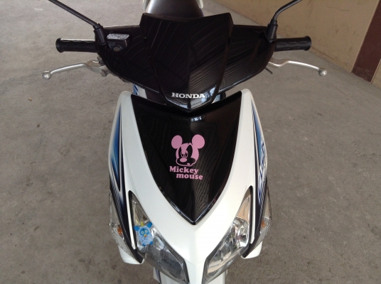ขาย!!! ฮอนด้าคลิ๊ก รุ่นท็อปล้อแม็ก ปี50 รถเครื่องดีคับ ทะเบียนครบ ภาษีไม่หมด