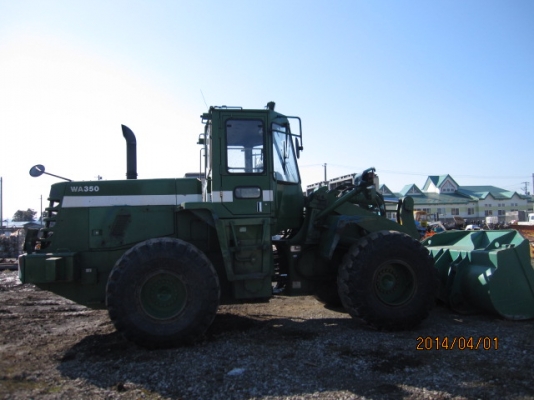 WA350-3-50074 เก่าจากญี่ปุ่นถึงไทยแล้วครับ