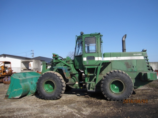 WA350-3-50074 เก่าจากญี่ปุ่นถึงไทยแล้วครับ